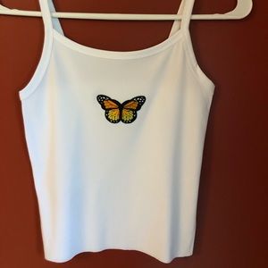 Small Butterfly Tank Top